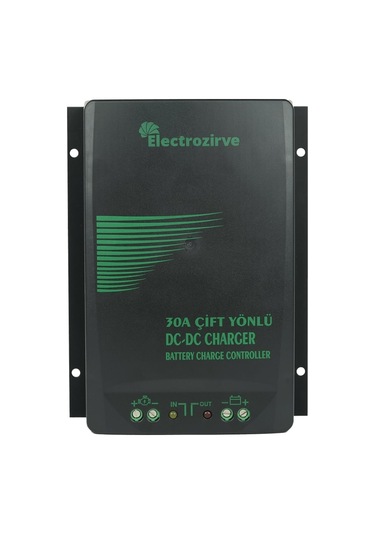 Electrozirve 30a Dc-dc Bidirection Charger Akü Şarj Kontrol+ekran