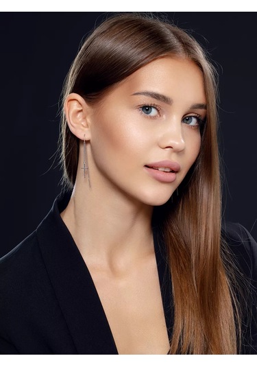 Sılver Whale Gümüş İpli Küpe Passant Seçenekleri 247652438 Diğer