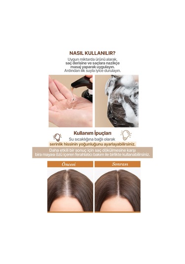 Saç Dökülmelerine Karşı Şampuan Kundal Hair Loss Relief Shampoo 500ml Herb Mint