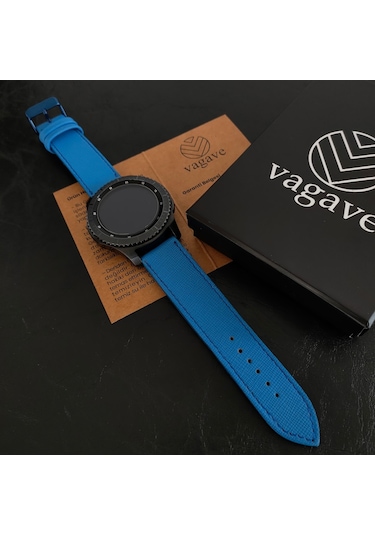 Vagave Samsung Uyumlu Active / Watch / Gear 20 Mm / 22 Mm Deri Kordon (497125572)