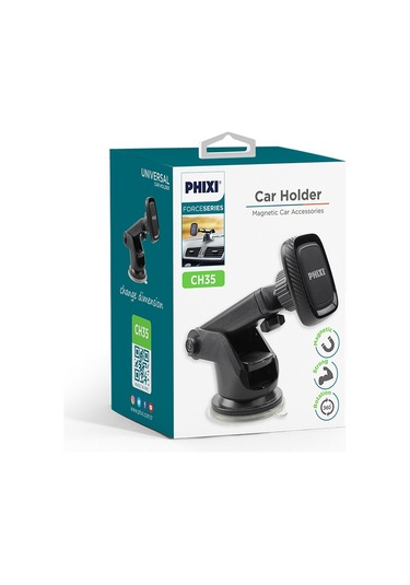 Phixi Force Ch35 Mıknatıslı 360 Tripot Araç Tutucu