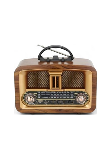 Everton RT-876 Bluetooth Şarjlı Nostaljik Radyo