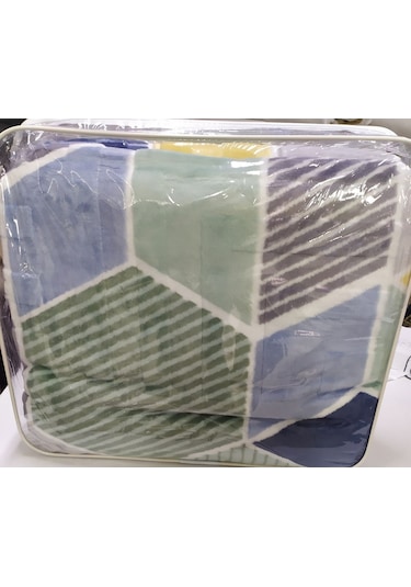 Aksu Battaniye Tek Kişilik Çok Renkli Model 2