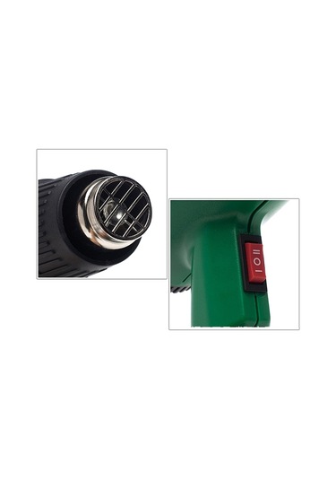 Sones Baku Bk-8033 1600w 50hz Sıcak Hava Tabancası, Ac 220v, Ab Fişi