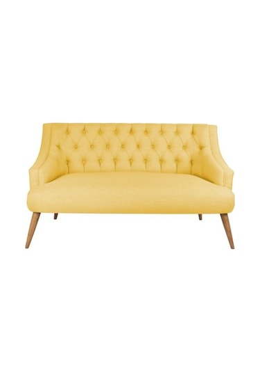 Lamont Loveseat İkili Kanape Sarı