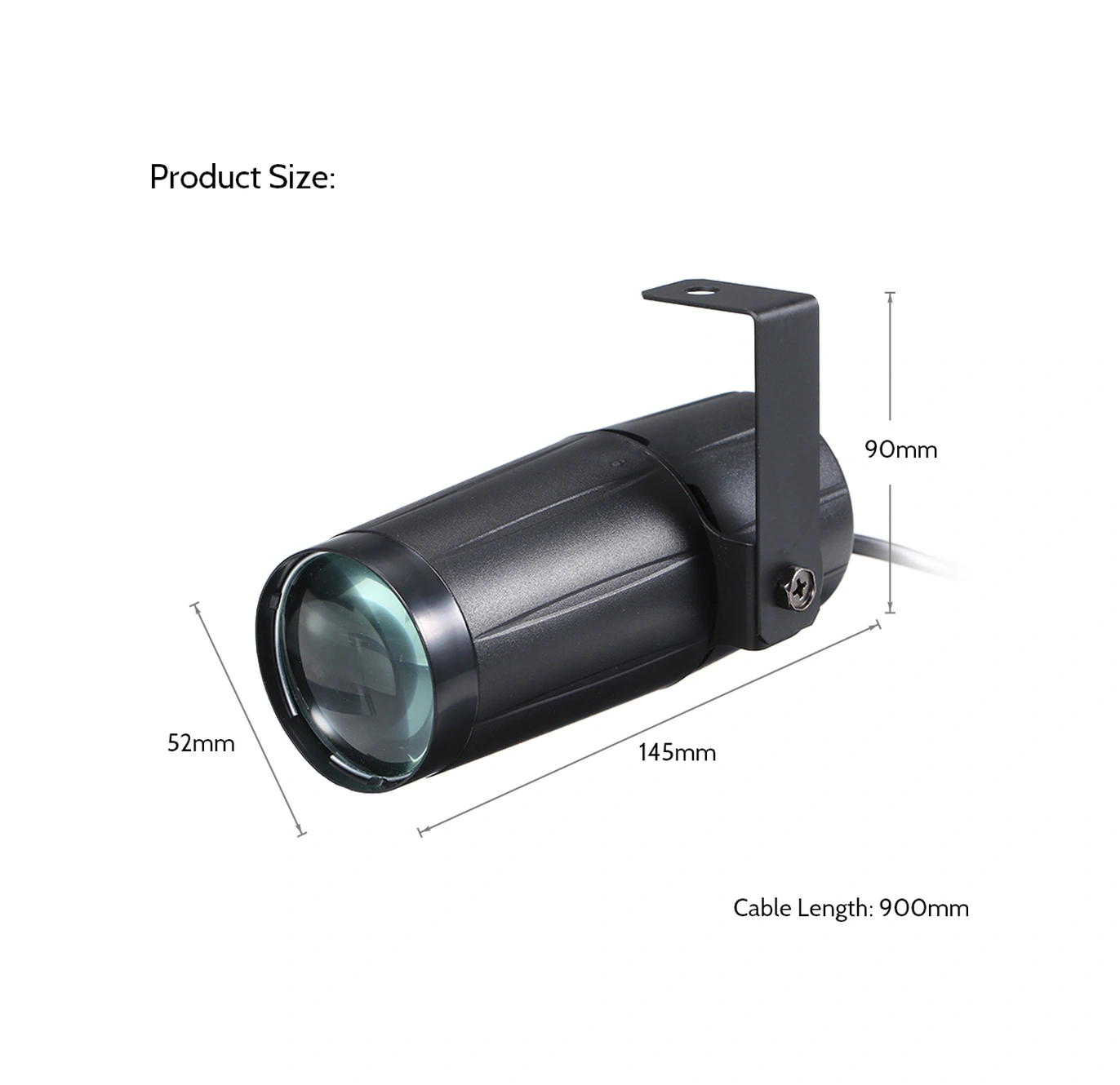 Youtek 10w Led Yeşil Işık Mini Spot Işığı, Ev Ve Sahne Dekorasyonu, Ac90-240v, Avrupa Standartı Yeşil