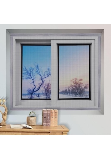 Pazly Çıkarılabilir Kırılmaz Pencere Sinekliği - Anti-sivrisinek Örgü Perde S