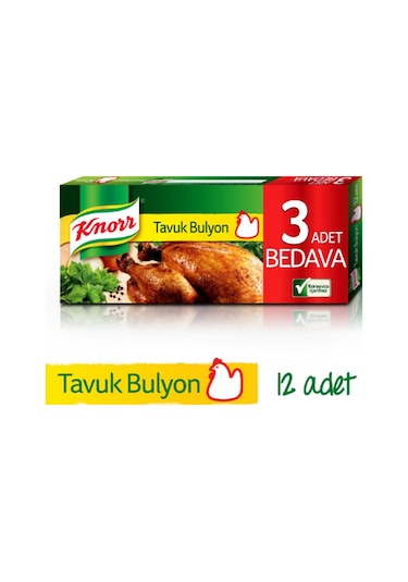 Knorr Tavuk Suyu Bulyon 12'li 120 G
