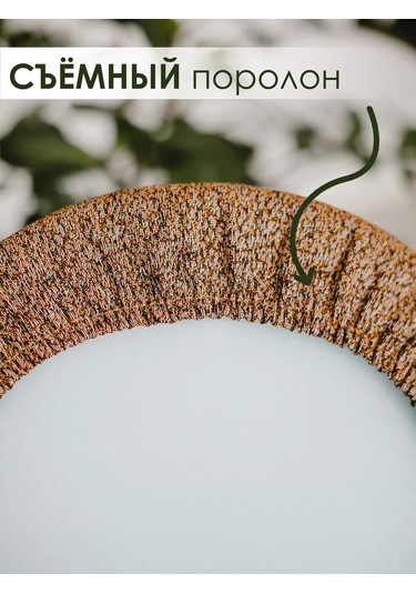 Iv-trik-stail Kare Tabure/stul İçin Yuvarlak Yastık 32 Cm Goblen 141144968 Beyaz-yeşil