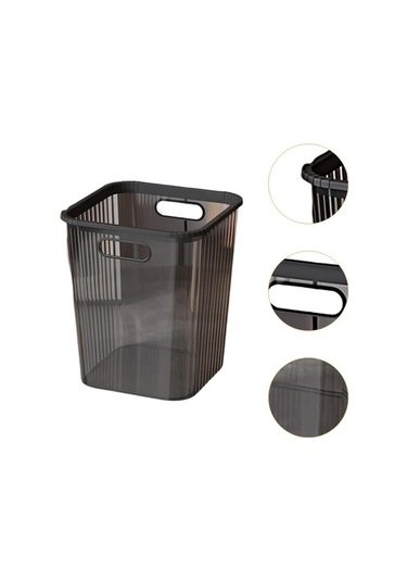 Pazly Suntek Siyah S Oturma Odası Minimalist Kovası Kağıt Çöp Atık Au Siyah