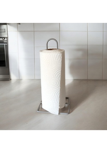 Havlu Peçetelik , Gri Renk Rulo Peçetelik , Metal Masa Tezgah