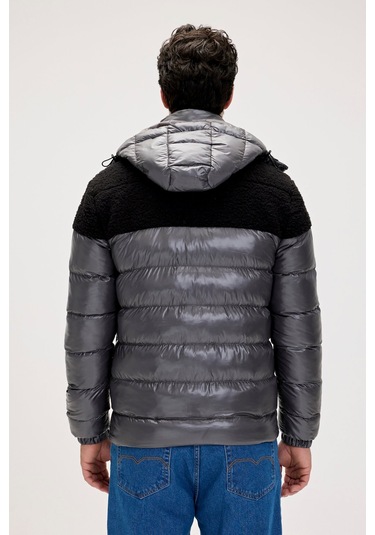 Albert Asfalt Erkek Puffer Mont-asphalt Çok Renkli