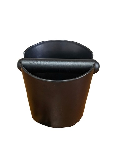 Dancemonkey Atık Telve Kutusu Kahve Öğütme Telvesi Kova Siyah , Güçlü Kapaklı Siyah