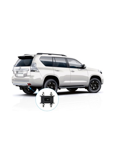 Youtek 3 Adet Lastik Egzos Montajı, Landcruiser 40-100 Serisi İçin Titreşim Dirençli, Tam Uyumlu Değiştirme Parçası