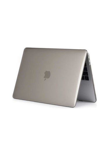 Kilifone - Macbook Uyumlu Macbook 13.3' Air 2020 Msoft Kristal Kapak - Siyah