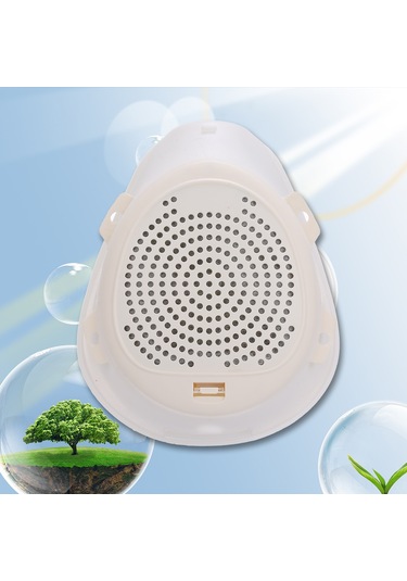 Skycity Yenilebilir Filtreli Başa Bağlı Maske - Toz, Sis, Motor Emisyonu Engeller - Yumuşak Silikon, 10 Adet Filtre İçerir