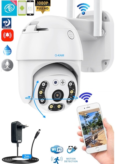 Ventus Ven 360 Hareketli Wi-fi Akıllı Ip Güvenlik Kamerası Okam