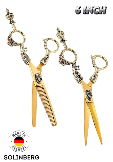 Şovalye Kuaför Berber Tıraş Seti Kuaför Makas Ara Makas Saç K