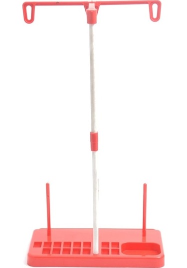 Ev Tipi Dikiş Makinesi Kırmızı Plastik Çardak Seti / Ts-500