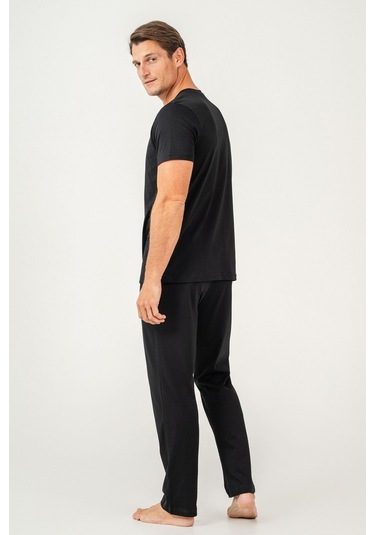 Arnetta Erkek Siyah Pijama Takımı Ar3695-s-v1 Siyah