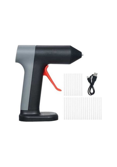 Pazly 3.7v Mini Tutkal Makinesi Seti, 30 Saniye Ön Isıtmalı, 30 Adet Tutkal Çubuğu, 2000mah Pil