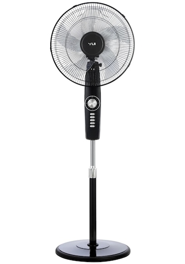 F49 Siyah 16 Inç 50w 4 Kademe 5 Pervane Döner Başlıklı Vantilatör