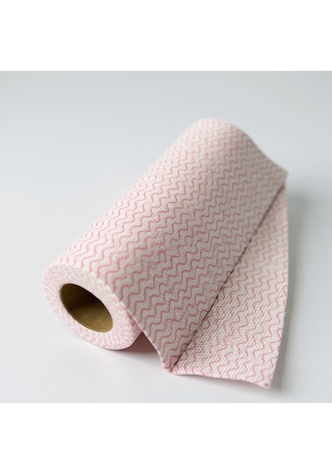 Technow Softtex 33 Yaprak Kopar Kullan Rulo Hassas Temizlik Bezi 27x30cm 2 Adet Pembe