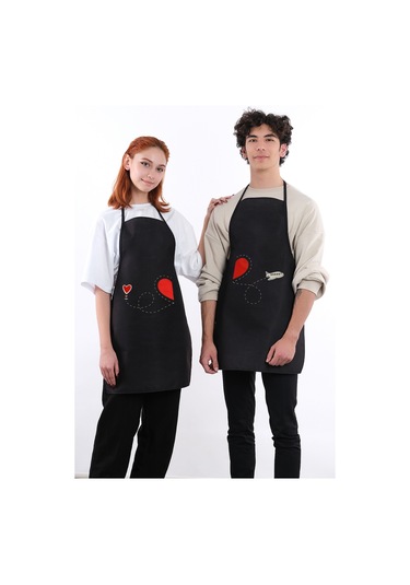 Beautiful İkili Paket Sıvı Geçirmez Su Geçirmez Mutfak Önlüğü Uçak