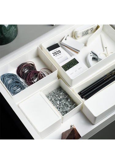 Geeroyoo Yeni Moda Etiketli Çekmeceli Kapaklı Depolama Kutusu - Ev Düzeni İçin Pratik Ve Dayanıklı Çözüm Diğer