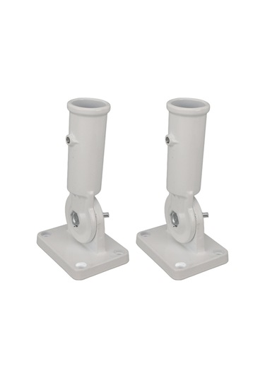 Kangvka Alüminyum Duvarlı Bayrak Direği Tutucu - 180 Derece Açılımlı, Ev/ofis İçin, Dayanıklı Malzeme, Kolay Kurulum