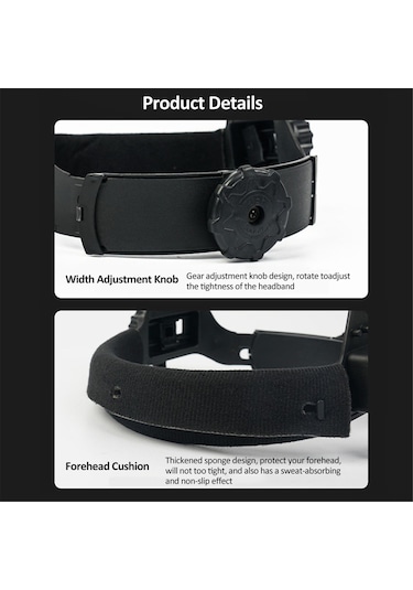 Padalink Güneş Enerjili Otomatik Kararan Kaynak Maskesi - 9-13 Gölgeleme, Gerçek Renk, Hafif Ve Ayarlanabilir