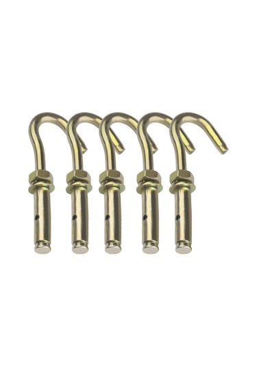 Genişleme Vidası, Paslanmaz Çelik Genleşme Cıvataları, Vidalar, Açık Genişleme Kancası Genleşme Ankraj Cıvatası, M10100 90 12 x 100 MM