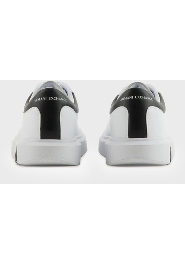 Armani Exchange Erkek Ayakkabı Xux123 Xv534 K488 Beyaz-siyah Beyaz - Siyah
