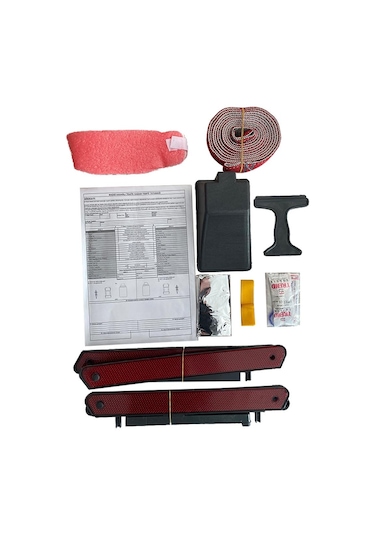 Bilgeden Eva Trafik Seti yangın Tüpü 4 Yıl Etiketli Araç Gri