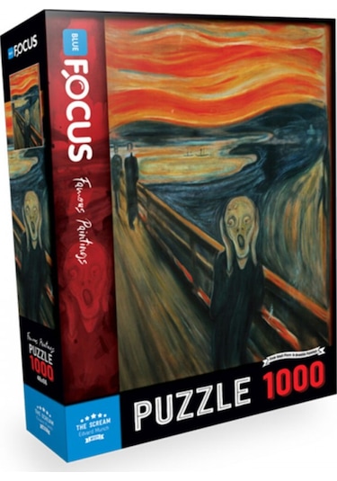 Blue Focus 1000 Parça Puzzle - Çığlık