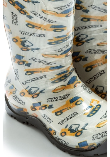 Twigy Vinç Gülle Çocuk Yağmur Çizmesi 30/35 AA0965 Çok Renkli