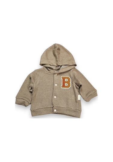 Hırkalı Erkek Bebek Takım kahverengi