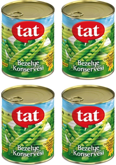 Tat Bezelye Konserve 4 x 830 G