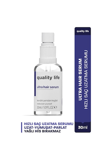 Ql Hızlı Saç Uzatma Serumu 30 ML