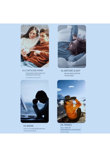 Leezsing Elektrikli Saç Derisi Masaj Aleti Parmak Baş Masaj Aleti Saç Derisi Kaşıyıcı Baş Saç Derisi Masajı Stres Giderici Daha İyi Uyku Siyah