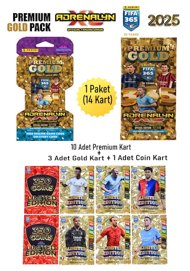 Special Limited Edition Panini Fıfa 365 2025 Adrenalyn Xl Premium