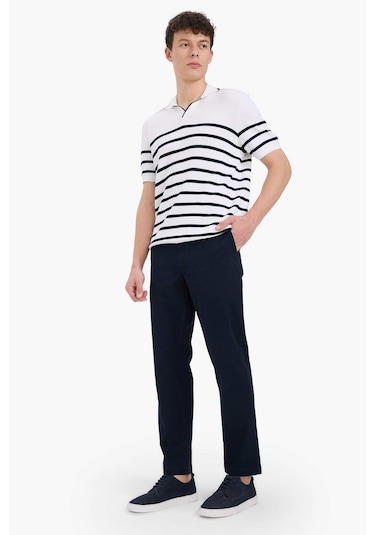 Defacto Regular Fit Normal Kesim Düz Paça Chino Pantolon D7349ax25aunv91 Lacivert Defacto Regular Fit Normal Kesim Düz Paça Chino Pantolon D7349ax25aunv91 Lacivert