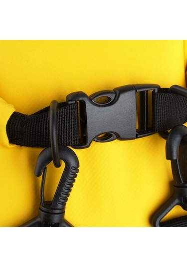 Luckstone FSD3003003 60L Outdoor Depolama Katlanabilir Çanta Sarı-Siyah