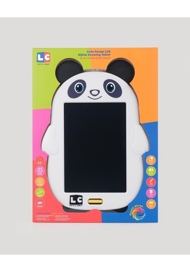 Sevimli Panda Dijital Çizim Tableti 8,5 İnç Lc-31074 Beyaz