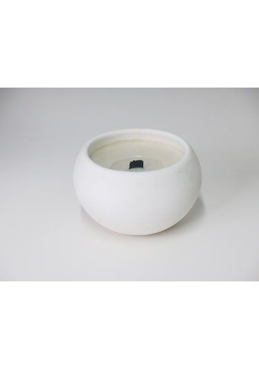 MİSSİ TAŞTAN SERAMİK BLACK VANİLYA KOKULU CRACKLING VEGAN MUM (ÇITIRTILI)