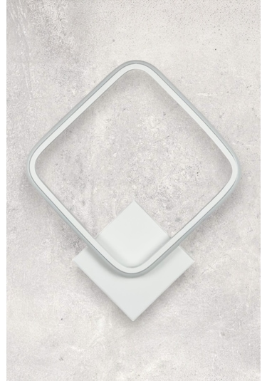 Kira Aplik Beyaz Renk Gün Işığı Led Banyo Mutfak Hol Duvar Aplik Beyaz