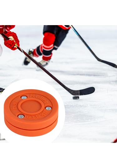 Homyl Roller Hokey Diski Uygulama Hediyesi Oyun Eğitimi Turuncu Turuncu