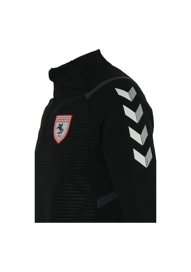 23/24 Hummel Samsunspor Antrenman Eşofman Tek Üst Siyah