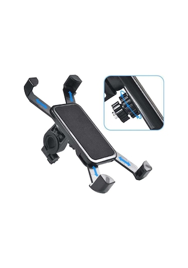 Juo Bisiklet Motosiklet Ayarlanabilir Telefon Tutucu