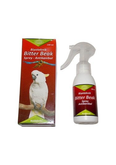 Biyoteknik Bitter Beak (Papağan Tüy Yolma Önleyici Sprey)